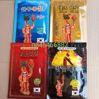 Cao dán hồng sâm Hàn Quốc hình đuốc