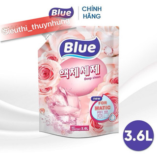 Nước Giặt Hàn Quốc Blue Deep Clean 3600ml