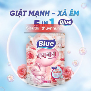 Nước Giặt Hàn Quốc Blue Deep Clean 3600ml
