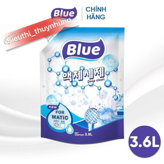 Nước Giặt Hàn Quốc Blue Deep Clean 3600ml
