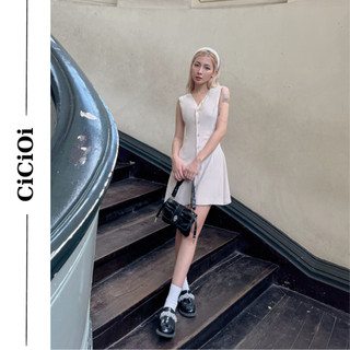 Đầm cổ tim phong cách Pháp GEMMA DRESS - CICIOI