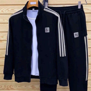 Bộ nỉ thu đông nam cao cấp,Bộ thể thao nam nữ Quần áo nỉ nam thêu logo nổi đẹp