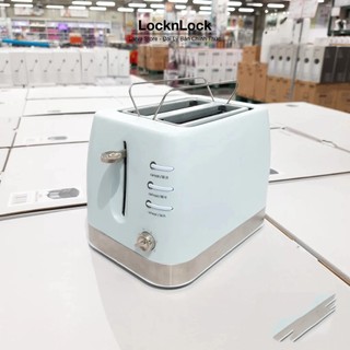 Máy nướng bánh mì lock& lock morning toaster xanh mint ejb221blu - hàng chính hãng