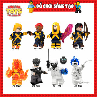 Xếp hình Minifigure Dị Nhân Thế Hệ Mới : New Mutants - Đồ Chơi Lắp Ghép Sáng Tạo - POGO PG8219