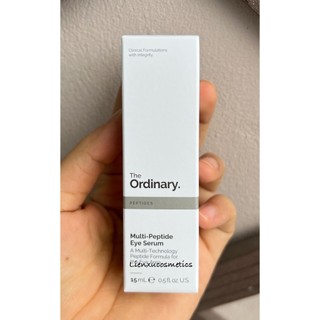 Serum giảm quầng thâm, bọng mắt, nếp nhăn cho mắt The ordinary multi-peptide eye serum, 15mL