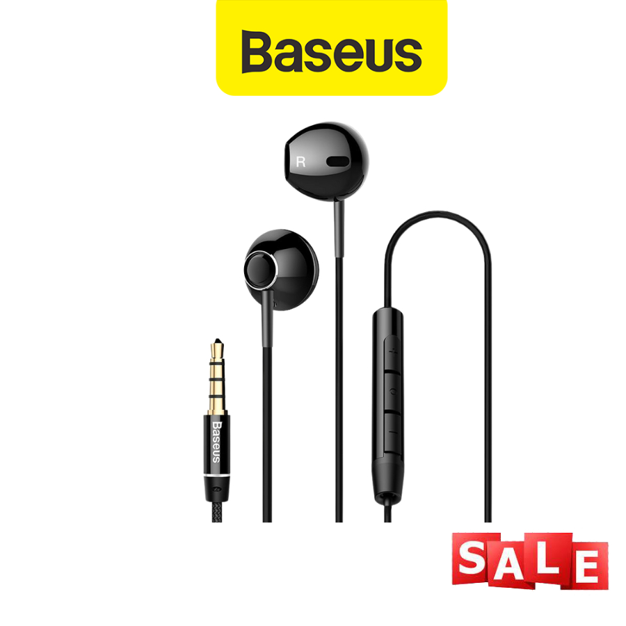 Tai nghe có dây hiệu Baseus Encok H06 lateral in-ear