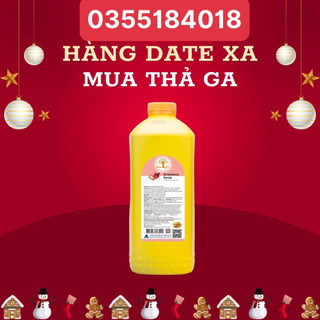Siro Maulin dâu 2,5kg siro trái cây pha chế đồ uống