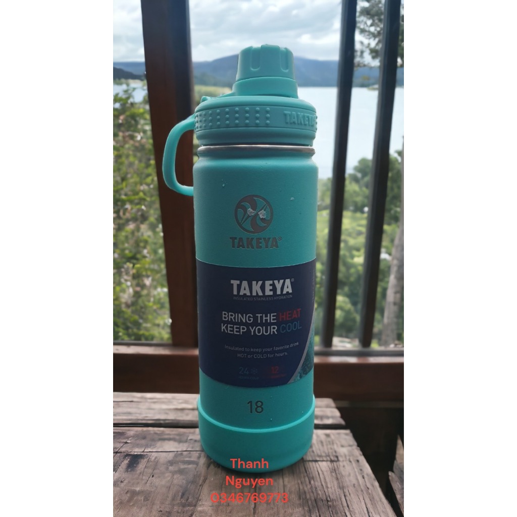 Bình giữ nhiệt inox cao cấp TAKEYA USA  18oz - 532ml, 32oz - 946ml