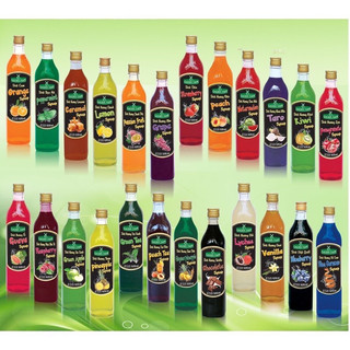 Siro Golden Farm đủ vị chai 520ml