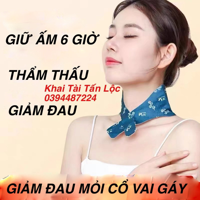 Miếng dán tự làm nóng thảo dược giảm đau mỏi vai gáy , thoái hoá đốt sống cổ