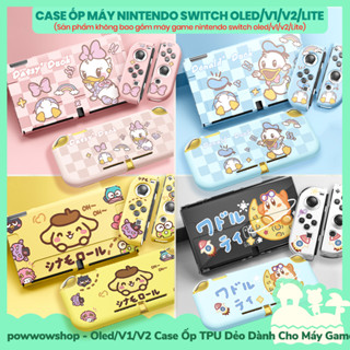 [Sẵn VN - Hỏa Tốc] OLED/V1/V2/Lite Case Ốp PC / TPU Dành Cho Máy Game Cầm Tay Nintendo Switch Phong Cách Hoạt Hình Game