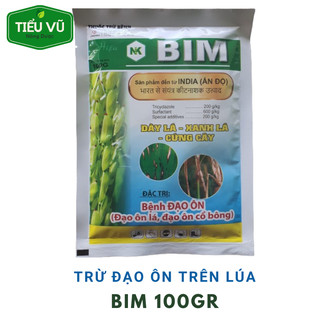 Bim 100gr trừ đạo ôn lá, đạo ôn cổ bông trên lúa