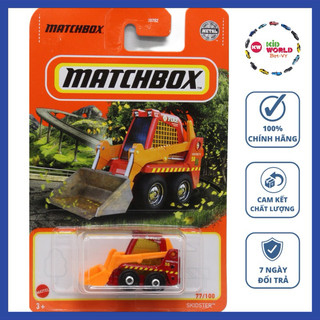 Xe mô hình Matchbox Tải cần cẩu Skidster GVX87.