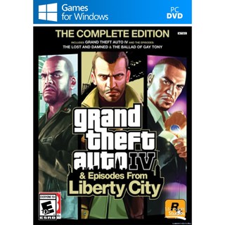 Grand theft auto iv: the complete edition - đĩa game pc