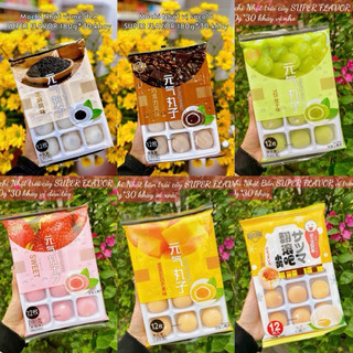 Bánh Mochi kem lạnh kem tươi hoa quả mix vị 180g