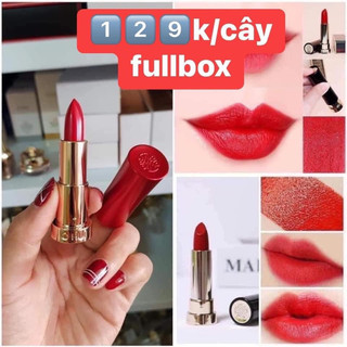 [Mini full box]Son mini Ohui RW15 đỏ tươi
