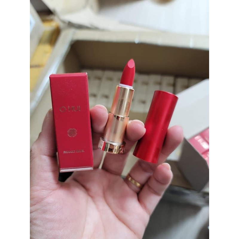 [Mini full box]Son mini Ohui RW15 đỏ tươi