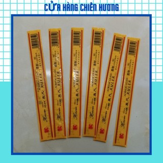 Set 10 Thước Kẻ Mica 20cm