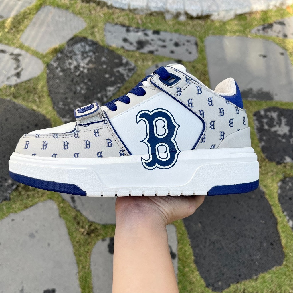 Giày MLB Chunky Liner Monogram gold, Giày Thể Thao Sneaker Bản sịn Full Box Bill