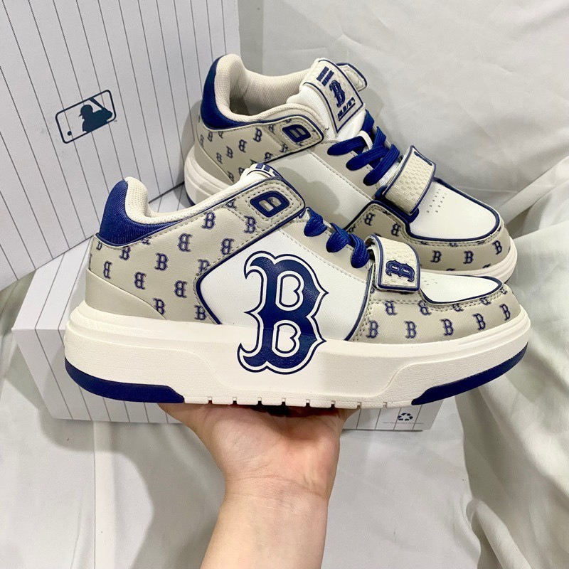 Giày MLB Chunky Liner Monogram gold, Giày Thể Thao Sneaker Bản sịn Full Box Bill
