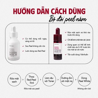 Tinh chất peel da SONATURAL Red Peel Tingle Serum 35ml