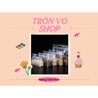 Túi zip - Đục - Trong  size 24*17cm+8*10c [Set 48-50c/xấp]