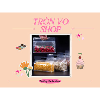 Túi zip - Đục - Trong  size 24*17cm+8*10c [Set 48-50c/xấp]