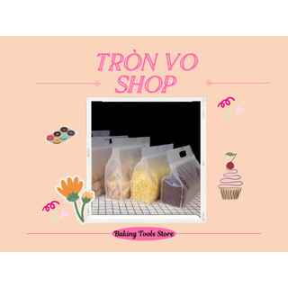 Túi zip - Đục - Trong  size 24*17cm+8*10c [Set 48-50c/xấp]