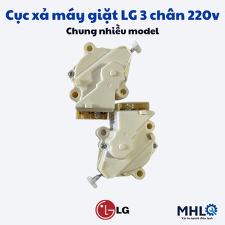 Van xả máy giặt LG 3 chân,motor xả nước máy giặt LG, cục xả máy giặt lg,vật tư điện lạnh mhl