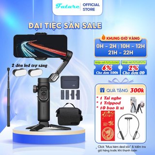 Gimbal chống rung điện thoại smart xe, gậy quay video chống rung, tay cầm gymbal máy quay phim