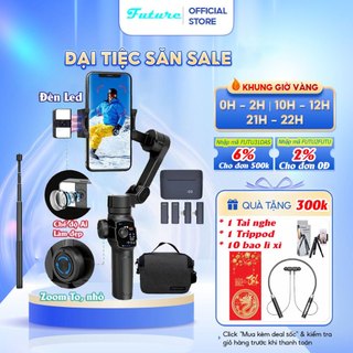 Gimbal L9 Gimbal Chống Rung Điện Thoại 3 Trục Tay Cầm Chống Rung Quay Video Chụp Ảnh Có Thể Kéo Dài