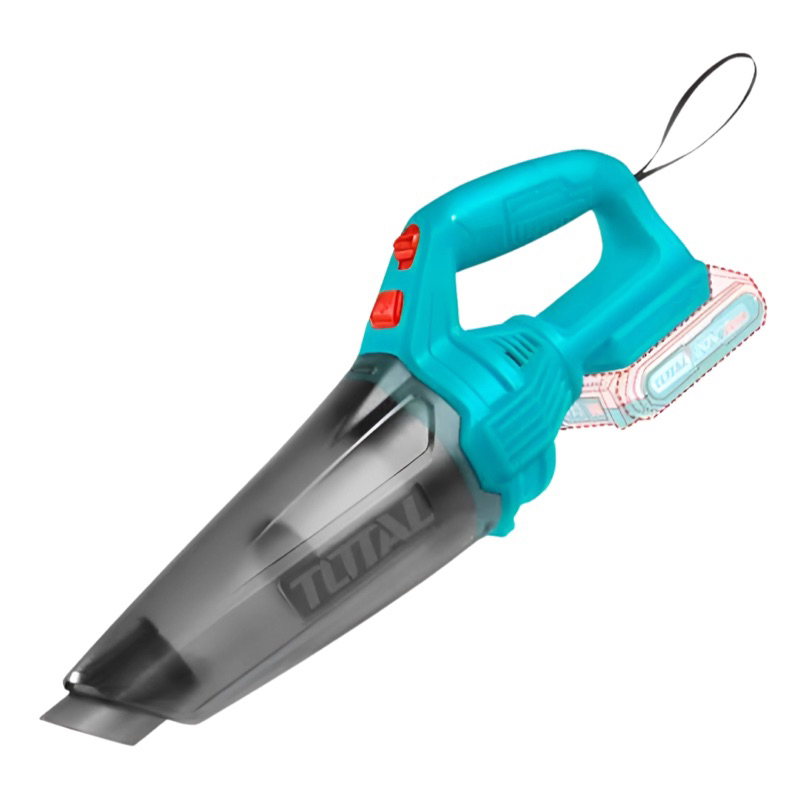 TOTAL Máy hút bụi 0.5L dùng pin Lithium-ion 20V  TVLI201261