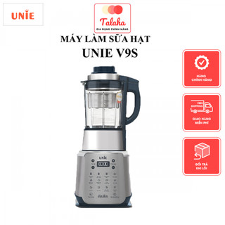 Máy làm sữa hạt unie v9s pro, công suất 1800w, dung tích 1.75l tự vệ sinh bh 24t chính hãng
