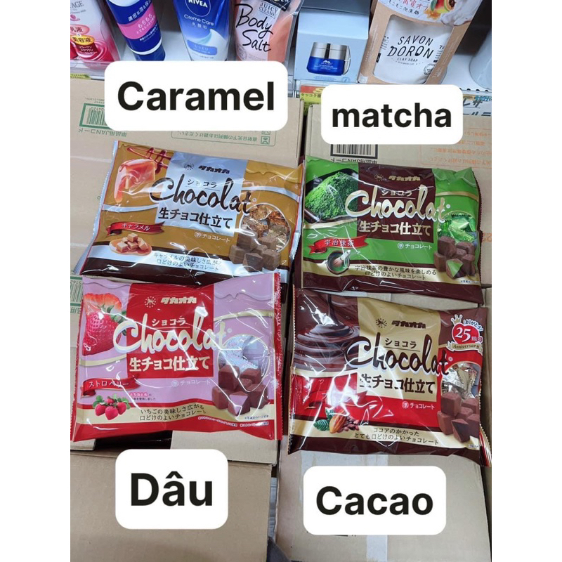 Kẹo Socola tươi nhật bản