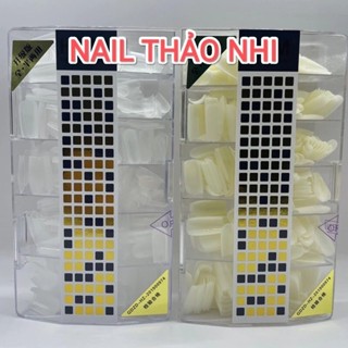 Móng úp HSM nhám sẵn , đủ form tem GD , Hộp 500pcs , móng giả NAIL THAO NHI