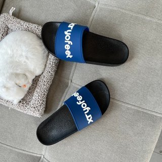 Dép nam nữ quai cao su ,dép XT YOFEET - phối chữ cực xinh - dễ phối đồ