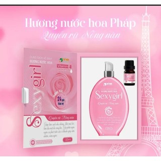 Sét ddvs sexy girl 120ml kèm nước hoa mini quyến rũ