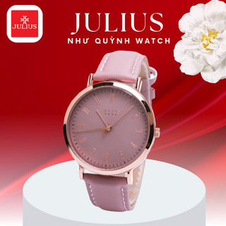 Đồng hồ julius nữ julius ja-1017d dây da