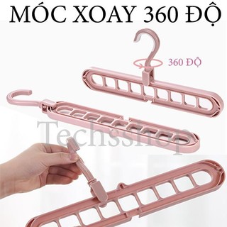 Combo 2 Móc Quần Áo Đa Chức Năng 9 Lổ