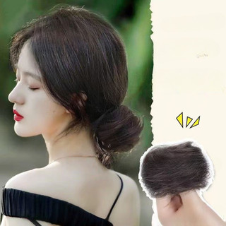 Cột tóc giả búi thấp đẹp sang trọng tiểu thư làm dày tóc Tatitava