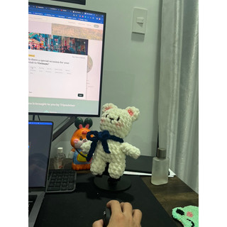 GẤU LEN MẶT NGỐ [BEAR 🐻 HANDMADE ]