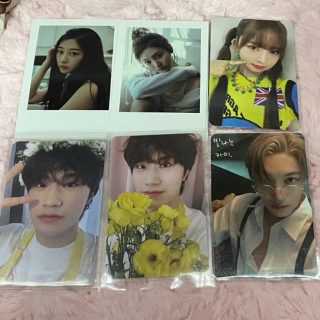 CARD BO GÓC ITZY, AESPA, IVE, EXO KAI, TREASURE