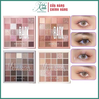Bảng phấn mắt Gogo Tales 25 ô Back To Reality tone màu hot trend màu mịn lỳ lâu trôi