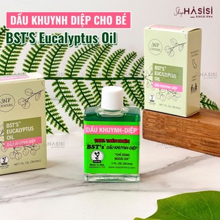 Dầu khuynh diệp em bé bst's eucalyptus oil 30ml