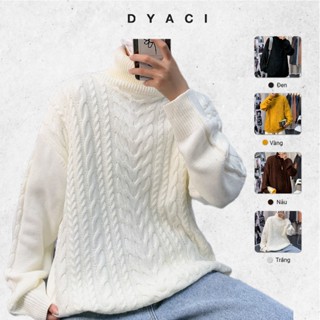 Áo Len Nam Nữ Cổ Lọ Dài Tay Đẹp Cao CấpThời Trang Thu Đông Phong Cách Ulzzang Kiểu Dáng Hàn Quốc Form Rộng  DYACI  AL41