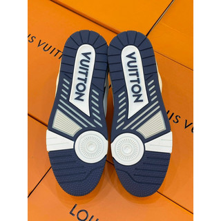Giày sneaker LV #54 sữa navy ( giá chưa kèm box bảo vệ)