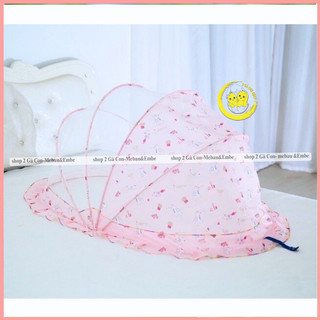 Màn chụp gấp gọn Cường Anh có chắn sáng /mùng chống muỗi cho bé MC028