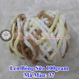 Len bông sữa / Len nhung đũa 90-95gram