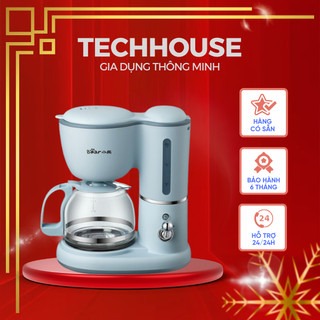 Máy pha cà phê,máy pha coffee nhỏ giọt 0,6 lít bear kfj-a06k1 chính hãng