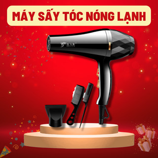 Máy Sấy Tóc Tạo Kiểu Công Suất Lớn 2200W 2 Chiều Nóng Lạnh - Hàng Nội Địa Trung [BH 1 Đổi 1]
